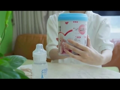 Пластмассовая детская формула Flip-top крышки с цветом и логотипом на заказ