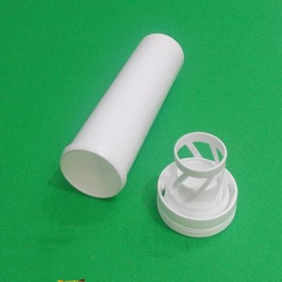 VC Effervescent Tablets Twist Lock Plastic Empty Tube for Custom Logo and Biodegradable
