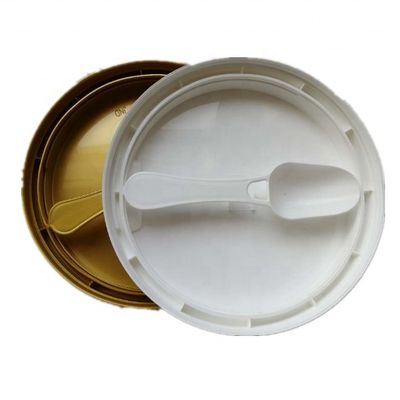 Fashion Double Seal Moisture Proof Custom Logo Food Grade Milk Powder Can Lid with Scoop
