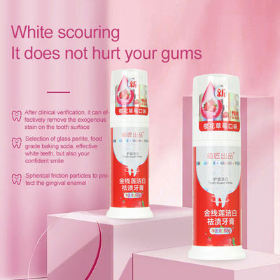 Dispensing System Teeth Whitening Cleaning Foam 3 Flavor Choices For Brighter Smile