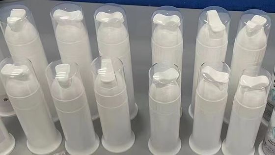 Toothpaste Tube Pump Custom White Plastic Vacuum Airless Pump for Portable Dispenser