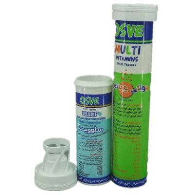 Custom Print Color 6 colors Max Effervescent Tablet Tube Bottle for Era Packaging