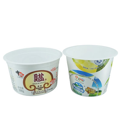 Печать пластиковых йогуртовых чашек пищевого качества Pp Cream Cup одноразовая упаковка 2023