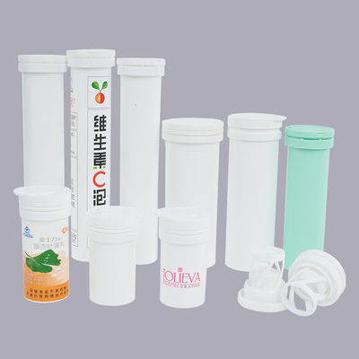 Molding Injection Molding PP Offset Printing Flip Lid Cap For Effervescent Tablet Tube