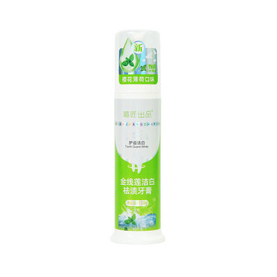 Частный маркировка NatureTeeth отбеливающая пенообразная зубная паста с вкусом мяты