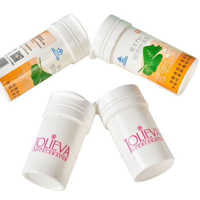 Effervescent Tablet Tube Replacement with Custom Colorful Logo and Matte Surface Handling