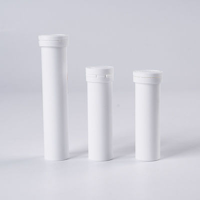 Matte Surface Handling Customized Empty Effervescent Tablet Tubes for Vitamin C Pills
