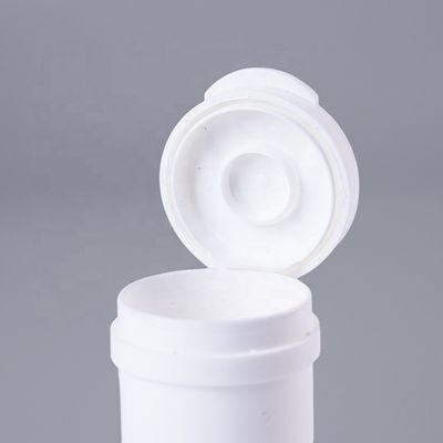 Effervescent Tablets Packaging with Food Grade PP Plastic Pill Tube and Sealing Caps