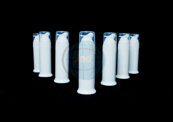 Press Dispensing PP Plastic Airless Toothpaste Pump Bottles Custom Logo Available 100ml